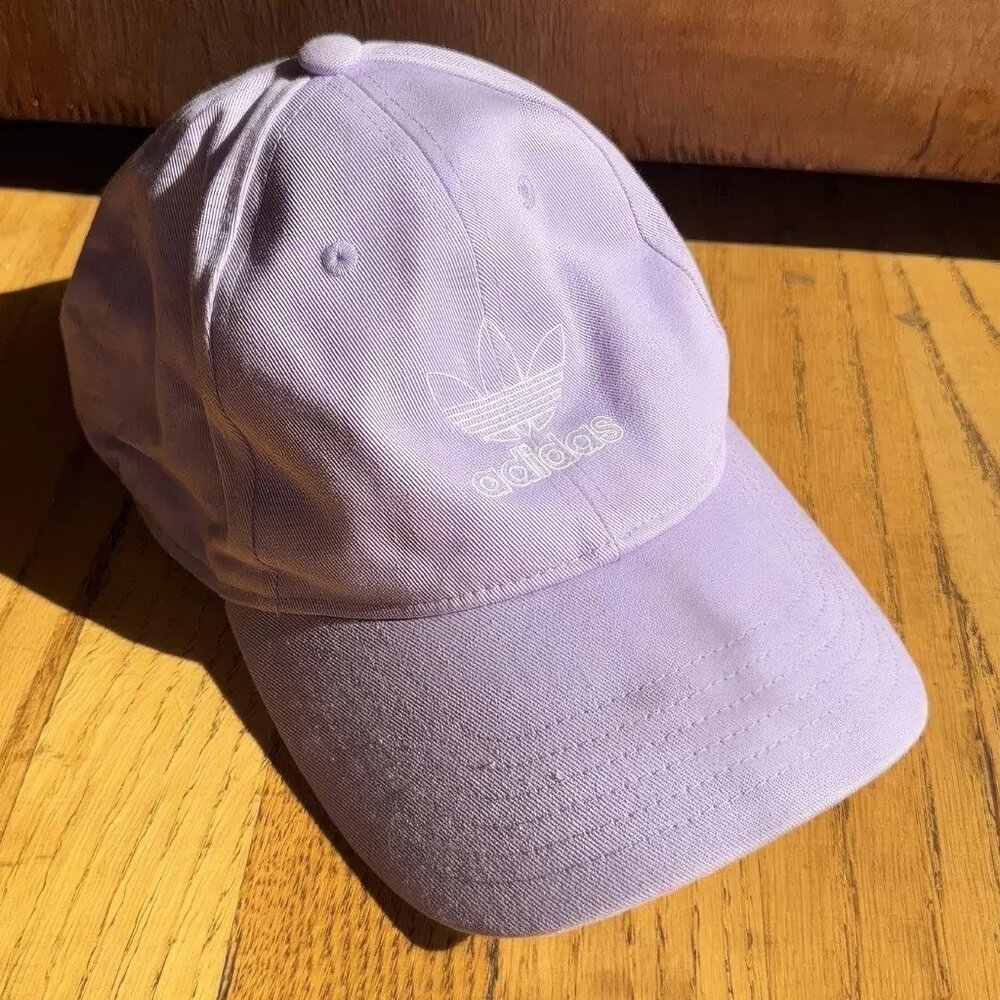 Adidas Womens Lilac Purple Baseball Hat